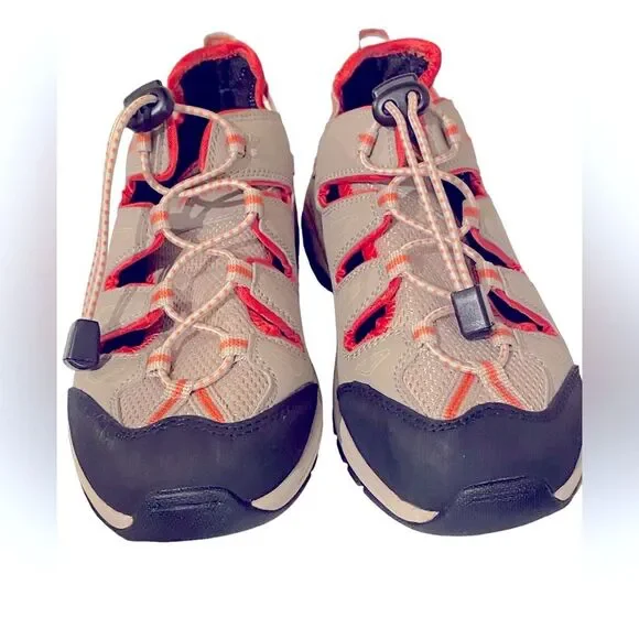 Women’s New Propet Piper beige / coral athleisure breathable tennis shoes size 7 - Picture 7 of 9